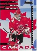 1995 Donruss Canada World Junior #3 Nolan Baumgartner