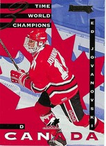 1995 Donruss Canada World Junior #6 Ed Jovanovski