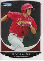 2013 Bowman Chrome Prospects #BCP167 Breyvic Valera