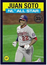 2021 Topps 1986 Topps All-Star 35th Anniversary Blue #86AS-10 Juan Soto