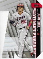 2021 Topps Platinum Players Die-Cuts Series 2 #PDC-39 Juan Soto