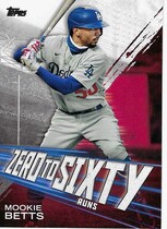 2021 Topps Zero to Sixty #ZTS-4 Mookie Betts