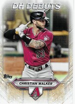 2021 Topps DH Debuts #DHD-15 Christian Walker