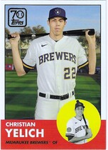 2021 Topps 70 Years of Topps Baseball Series 2 #70YT-13 Christian Yelich
