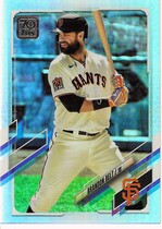 2021 Topps Rainbow Foil Series 2 #405 Brandon Belt
