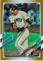 2021 Topps Gold Foil Series 2 #378 Austin Slater