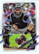 2021 Topps Base Set Series 2 #593 Chad Wallach