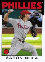 2021 Topps 1986 Topps 35th Anniversary Series 2 #86B-6 Aaron Nola