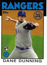 2021 Topps 1986 Topps 35th Anniversary Series 2 #86B-21 Dane Dunning