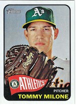 2014 Topps Heritage #191 Tommy Milone