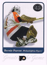 2001 Fleer Greats of the Game #41 Bernie Parent