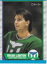 1989 O-Pee-Chee OPC Base Set #91 Brian Lawton