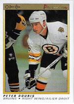 1990 O-Pee-Chee OPC Premier #26 Peter Douris