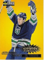 1997 Upper Deck Collectors Choice Crash The Game #6 Keith Primeau