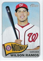 2014 Topps Heritage #256 Wilson Ramos