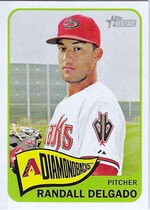 2014 Topps Heritage #296 Randall Delgado