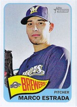 2014 Topps Heritage #304 Marco Estrada