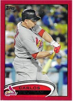 2012 Topps Target Red Border Series 2 #612 Carlos Beltran