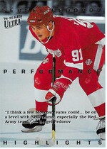 1994 Ultra Sergei Fedorov #3 Sergei Fedorov
