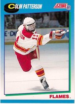 1991 Score Canadian (English) #525 Colin Patterson