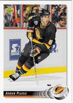 1992 Upper Deck Base Set #519 Adrien Plavsic
