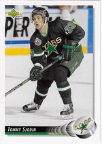 1992 Upper Deck Base Set #528 Tommy Sjodin