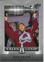 2008 Upper Deck Tales of the Cup #TC1 Peter Forsberg