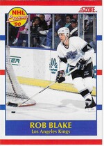 1990 Score Canadian #421 Rob Blake