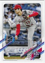 2021 Topps Update MLB All-Stars #ASG-5 Shohei Ohtani