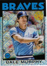 2021 Topps Update 1986 Topps Silver Pack #86C-34 Dale Murphy