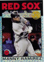 2021 Topps Update 1986 Topps Silver Pack #86C-38 Manny Ramirez