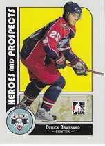 2008 ITG Heroes and Prospects #23 Derick Brassard