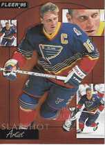 1994 Fleer Slapshot Artists #2 Brett Hull