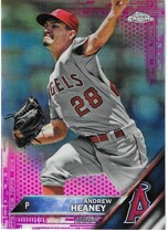 2016 Topps Chrome Pink Refractor #101 Andrew Heaney