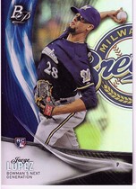2016 Bowman Platinum Next Generation #NG-16 Jorge Lopez