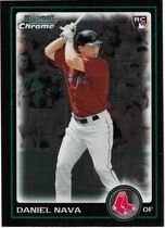 2010 Bowman Chrome Draft #BDP20 Daniel Nava
