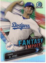 2016 Bowman Chrome Draft Bowman Scouts Fantasy Impact #BSI-CD Chase De Jong