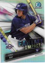 2016 Bowman Chrome Draft Bowman Scouts Fantasy Impact #BSI-CR Corey Ray