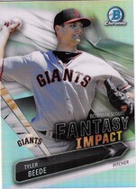 2016 Bowman Chrome Draft Bowman Scouts Fantasy Impact #BSI-TB Tyler Beede