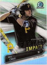 2016 Bowman Chrome Draft Bowman Scouts Fantasy Impact #BSI-WC Will Craig