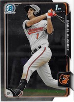 2015 Bowman Chrome Prospects #BCP145 Dariel Alvarez