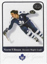 2001 Fleer Greats of the Game #43 Norm Ullman