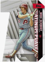 2021 Topps Platinum Players Die-Cuts Series 2 #PDC-29 Mike Schmidt