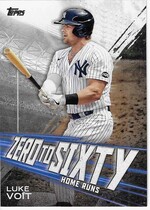 2021 Topps Zero to Sixty #ZTS-1 Luke Voit