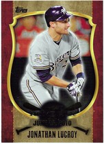 2015 Topps Update First Home Run Gold #FHR-13 Jonathan Lucroy