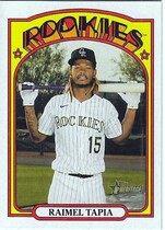 2021 Topps Heritage #469 Raimel Tapia