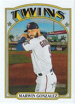 2021 Topps Heritage #489 Marwin Gonzalez