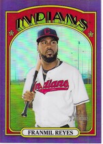 2021 Topps Heritage Chrome Hot Box Refractor #441 Franmil Reyes