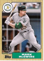 2022 Topps 1987 Topps 35th Anniversary #T87-30 Mark McGwire