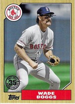 2022 Topps 1987 Topps 35th Anniversary #T87-86 Wade Boggs